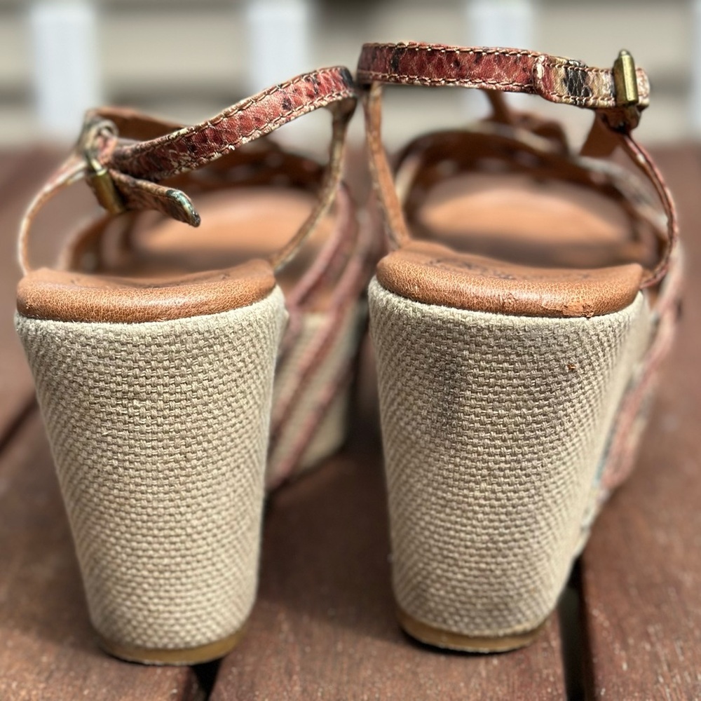 Lucky Brand wedge sandals - Picture 5 of 6